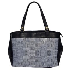 Texture Wood Grain Grey Gray Office Handbags by Nexatart