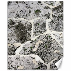 Coquina Shell Limestone Rocks Canvas 16  X 20   by Nexatart