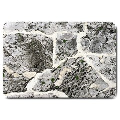 Coquina Shell Limestone Rocks Large Doormat  by Nexatart