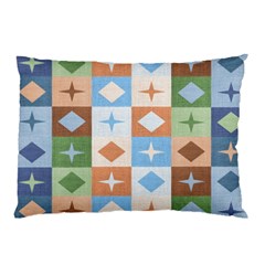Fabric Textile Textures Cubes Pillow Case (two Sides)