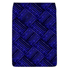 Cobalt Blue Weave Texture Flap Covers (l)  by Nexatart