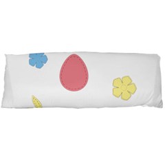 Easter Patches  Body Pillow Case (dakimakura) by Valentinaart