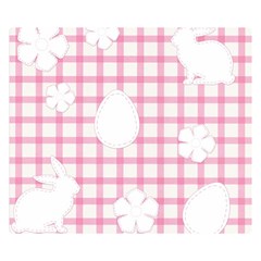 Easter Patches  Double Sided Flano Blanket (small)  by Valentinaart