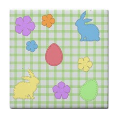 Easter Patches  Tile Coasters by Valentinaart
