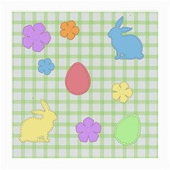 Easter Patches  Medium Glasses Cloth (2-side) by Valentinaart