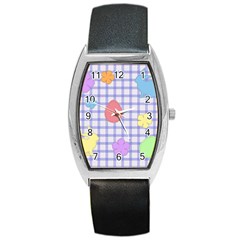 Easter Patches  Barrel Style Metal Watch by Valentinaart