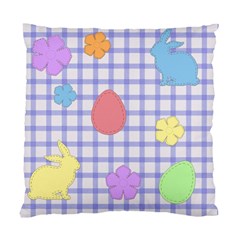 Easter Patches  Standard Cushion Case (one Side) by Valentinaart