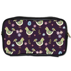 Easter Pattern Toiletries Bags by Valentinaart