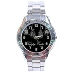 Easter eggs Stainless Steel Analogue Watch Front