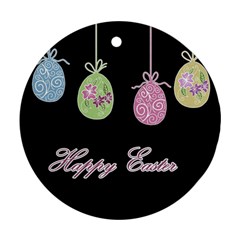 Easter Eggs Round Ornament (two Sides)