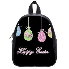 Easter Eggs School Bag (small) by Valentinaart