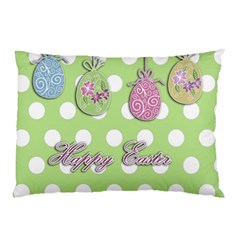 Easter Eggs Pillow Case (two Sides) by Valentinaart