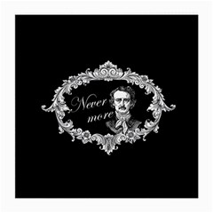 Edgar Allan Poe  - Never More Medium Glasses Cloth (2-side) by Valentinaart