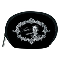 Edgar Allan Poe  - Never More Accessory Pouches (medium)  by Valentinaart