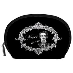 Edgar Allan Poe  - Never More Accessory Pouches (large)  by Valentinaart