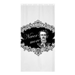 Edgar Allan Poe  - Never More Shower Curtain 36  x 72  (Stall)  Curtain(36 X72 ) - 33.26 x66.24  Curtain(36 X72 )