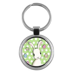 Easter Bunny  Key Chains (round)  by Valentinaart