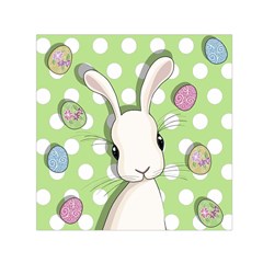 Easter Bunny  Small Satin Scarf (square) by Valentinaart