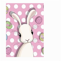 Easter Bunny  Large Garden Flag (two Sides) by Valentinaart