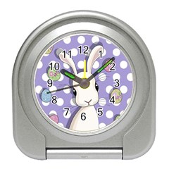 Easter Bunny  Travel Alarm Clocks by Valentinaart