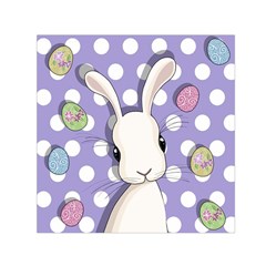 Easter Bunny  Small Satin Scarf (square) by Valentinaart