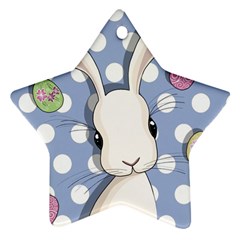 Easter Bunny  Ornament (star) by Valentinaart