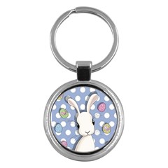 Easter Bunny  Key Chains (round)  by Valentinaart