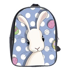 Easter Bunny  School Bag (xl) by Valentinaart