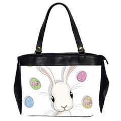 Easter Bunny  Office Handbags (2 Sides)  by Valentinaart