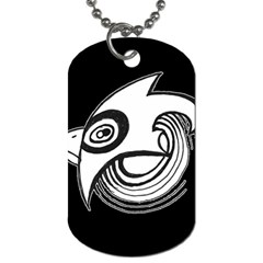 Bird Dog Tag (Two Sides)