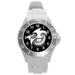 Bird Round Plastic Sport Watch (L)