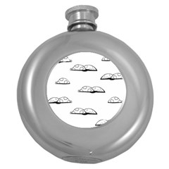 Turtle Round Hip Flask (5 Oz) by ValentinaDesign