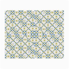 Vivid Check Geometric Pattern Small Glasses Cloth by dflcprints