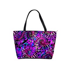 Purple Tie Dye Madness  Shoulder Handbags by KirstenStar