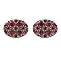 Oriental Ornate Pattern Cufflinks (oval) by dflcprints