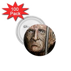 Old Man Imprisoned 1 75  Buttons (100 Pack)  by redmaidenart