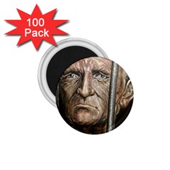Old Man Imprisoned 1 75  Magnets (100 Pack)  by redmaidenart