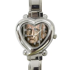 Old Man Imprisoned Heart Italian Charm Watch