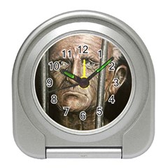 Old Man Imprisoned Travel Alarm Clocks