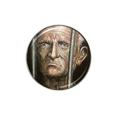 Old Man Imprisoned Hat Clip Ball Marker