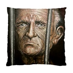 Old Man Imprisoned Standard Cushion Case (One Side)