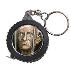 Old Man Imprisoned Measuring Tape