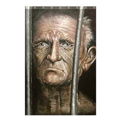 Old Man Imprisoned Shower Curtain 48  x 72  (Small) 