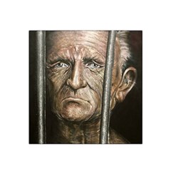 Old Man Imprisoned Satin Bandana Scarf