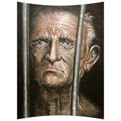 Old Man Imprisoned Back Support Cushion