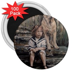 An Old Friend 3  Magnets (100 Pack) by redmaidenart