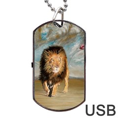 The Journey Dog Tag Usb Flash (one Side) by redmaidenart