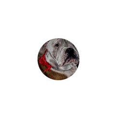 Dog Portrait 1  Mini Buttons by redmaidenart