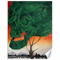 Skull Hedge Canvas 18  X 24   by redmaidenart