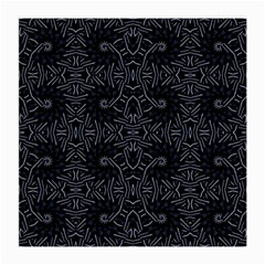 Dark Ethnic Sharp Pattern Medium Glasses Cloth by dflcprints
